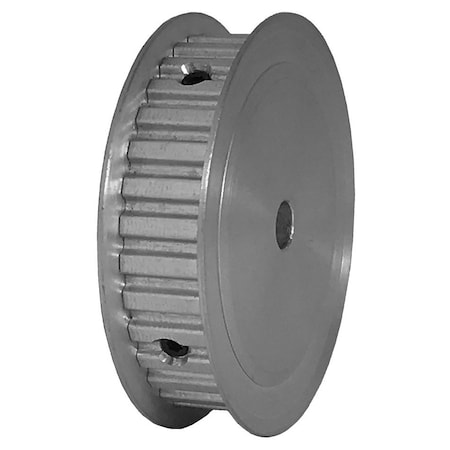 32XL037-3FA3, Timing Pulley, Aluminum, Clear Anodized,